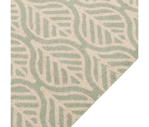 Virtuves Paklājs, Mazgājams, Lapu Apdruka, 60X180 Cm, Samts Vidaxl