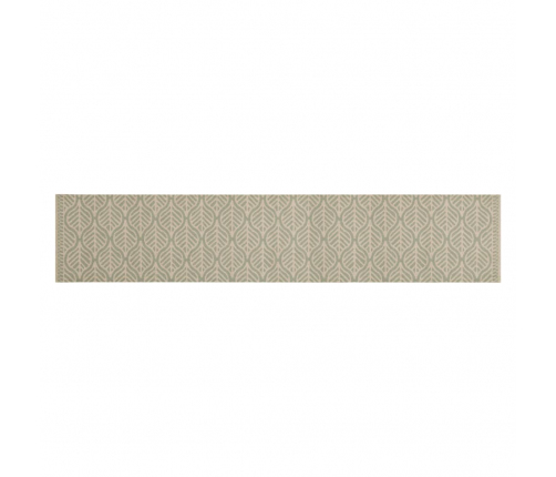 Virtuves Paklājs, Mazgājams, Lapu Apdruka, 60X300 Cm, Samts Vidaxl