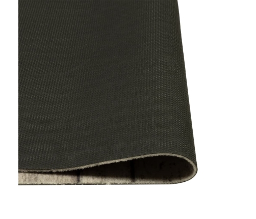 vidaXL virtuves paklājs, mazgājams, žoga apdruka, 45x150 cm, samts