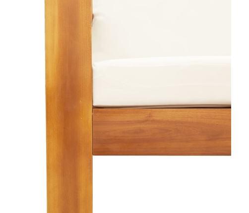 10-Daļīgs Dārza Atpūtas Mēbeļu Komplekts Ar Matračiem, Akācija Vidaxl