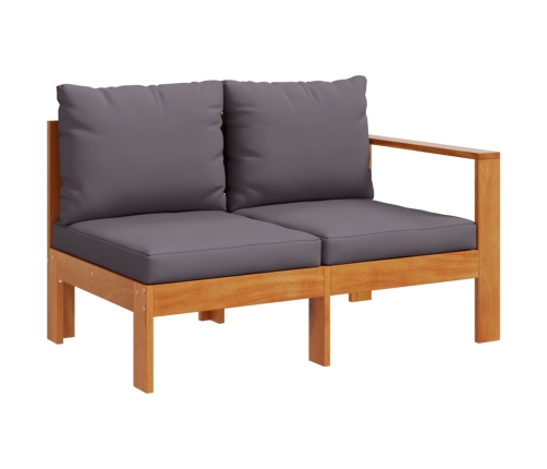 10-Daļīgs Dārza Atpūtas Mēbeļu Komplekts Ar Matračiem, Akācija Vidaxl