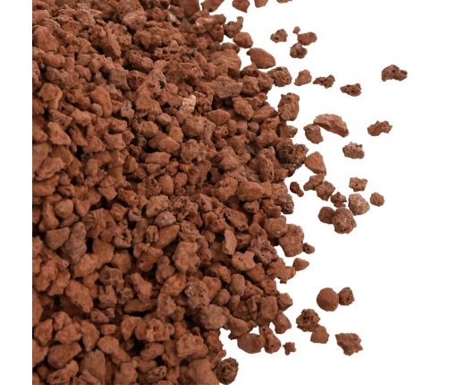 Vulkāniskie Ieži, 10 Kg, Sarkani, 5-8 Mm Vidaxl