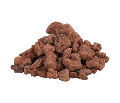 Vulkāniskie Ieži, 10 Kg, Sarkani, 1-2 Cm Vidaxl