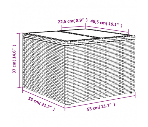 10-Daļīgs Dārza Dīvāna Komplekts, Matrači, Bēša Pe Rotangpalma Vidaxl