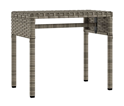 Sauļošanās Zviļņi 2 Gab., Ar Jumtiņiem Un Galdu, Pe Rotangpalma Vidaxl