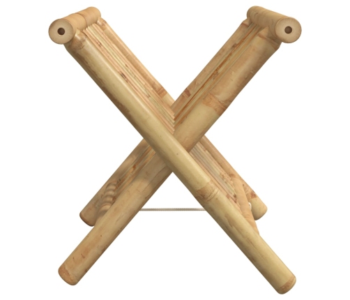 vidaXL žurnālu turētājs, 42x30,5x34,5 cm, bambuss