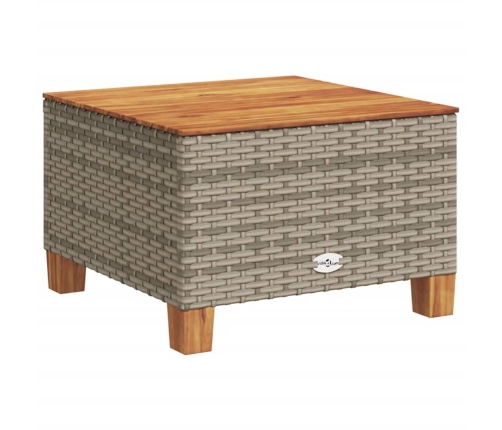 vidaXL 11-daļīgs dārza dīvāna komplekts ar matračiem, pelēks PE pinums