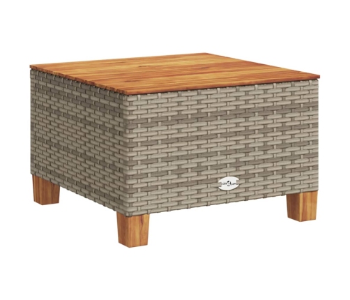 11-Daļīgs Dārza Dīvāna Komplekts Ar Matračiem, Pelēks Pe Pinums Vidaxl