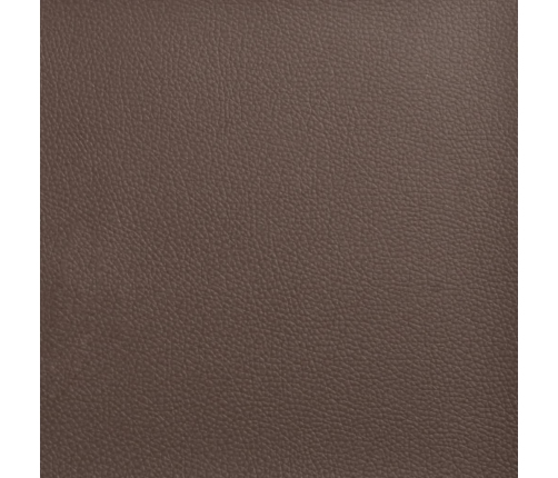 vidaXL zvilnis ar spilveniem, brūna, mākslīgā āda