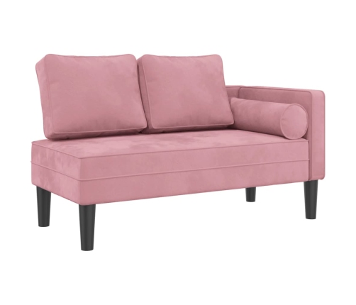 Zvilnis Ar Spilveniem, Rozā, Samts Vidaxl