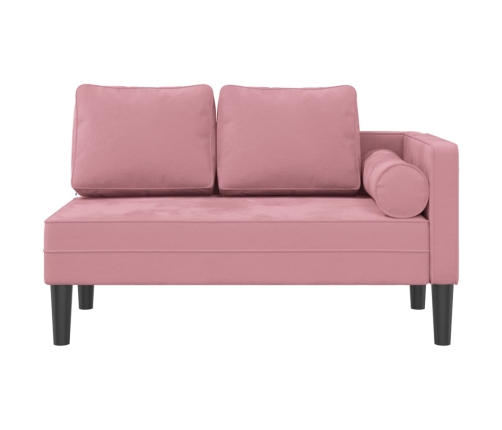 Zvilnis Ar Spilveniem, Rozā, Samts Vidaxl