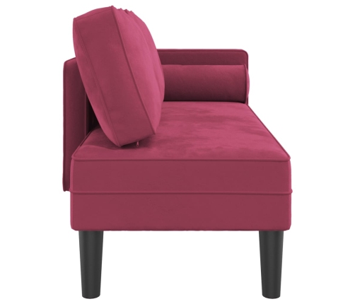 Zvilnis Ar Spilveniem, Vīnsarkans, Samts Vidaxl