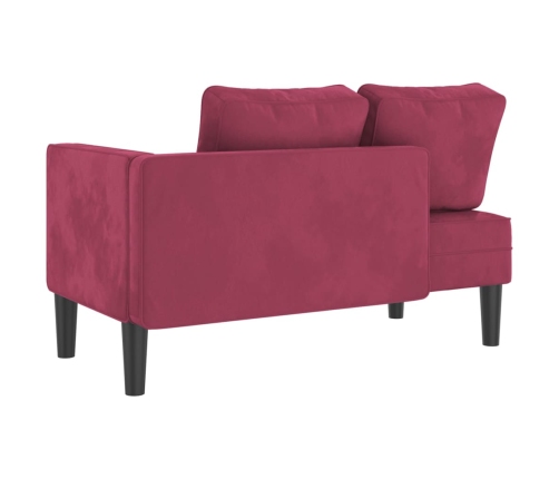 Zvilnis Ar Spilveniem, Vīnsarkans, Samts Vidaxl