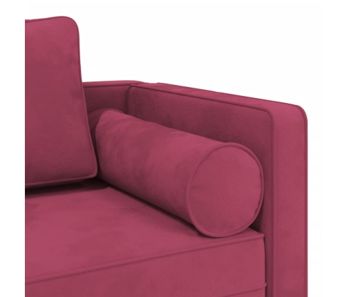 Zvilnis Ar Spilveniem, Vīnsarkans, Samts Vidaxl