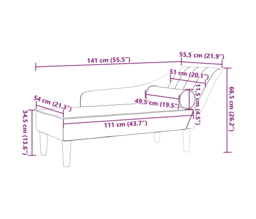 vidaXL zvilnis ar spilveniem, zils, samts