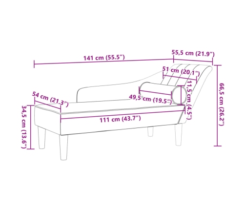 vidaXL zvilnis ar spilveniem, krēmkrāsas, samts