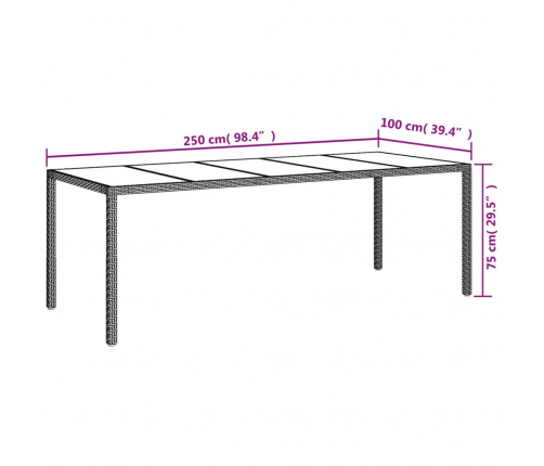 vidaXL 11-daļīgs dārza mēbeļu komplekts matrači, pelēka PE rotangpalma