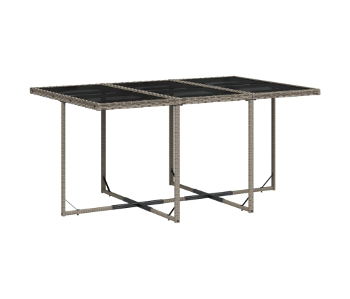 vidaXL 11-daļīgs dārza mēbeļu komplekts ar matračiem, PE rotangpalma