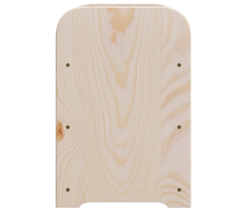 Vīna Pudeļu Plaukts, 43X25X37 Cm, Priedes Masīvkoks Vidaxl