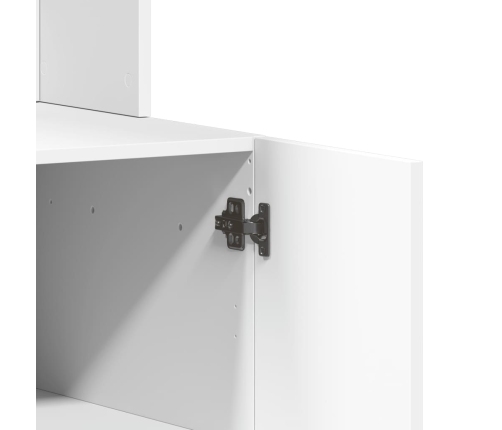 Virtuves Skapītis, Balts, 95X50X180 Cm, Inženierijas Koks Vidaxl