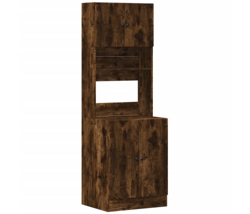 vidaXL virtuves skapītis, ozola, 60x50x180 cm, inženierijas koks