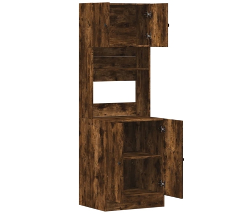 vidaXL virtuves skapītis, ozola, 60x50x180 cm, inženierijas koks