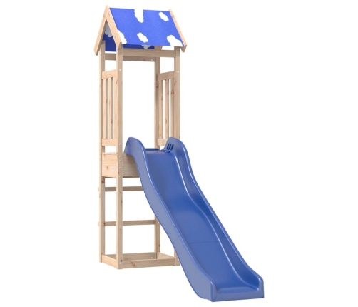 vidaXL āra rotaļu laukums, priedes masīvkoks