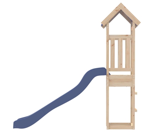 vidaXL āra rotaļu laukums, priedes masīvkoks