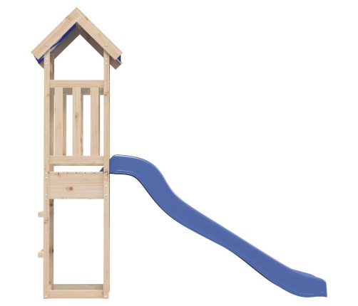 vidaXL āra rotaļu laukums, priedes masīvkoks