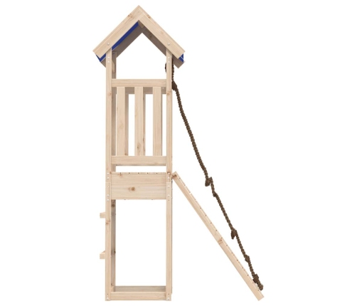 vidaXL āra rotaļu laukums, priedes masīvkoks