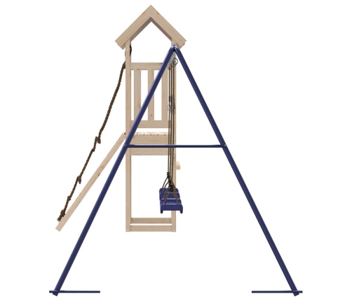 vidaXL āra rotaļu laukums, priedes masīvkoks