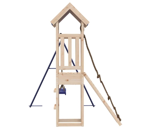 vidaXL āra rotaļu laukums, priedes masīvkoks