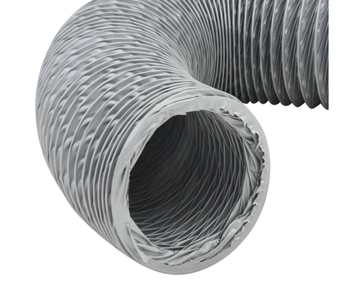 vidaXL izplūdes gaisa vads, PVC, 6 m, Ø10 cm