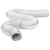 vidaXL ventilācijas kanāls, alumīnijs, 6 m, Ø15 cm