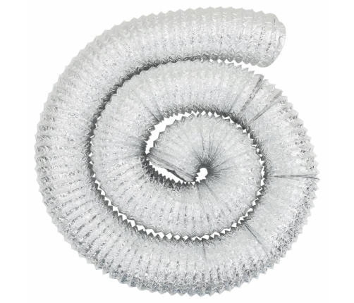 vidaXL ventilācijas kanāls, alumīnijs, 6 m, Ø15 cm