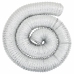 vidaXL ventilācijas kanāls, alumīnijs, 6 m, Ø15 cm