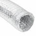 vidaXL ventilācijas kanāls, alumīnijs, 6 m, Ø15 cm