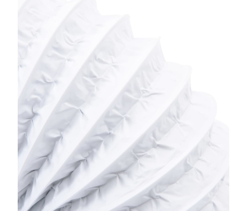 vidaXL ventilācijas kanāls, alumīnijs, 6 m, Ø10 cm, PVC
