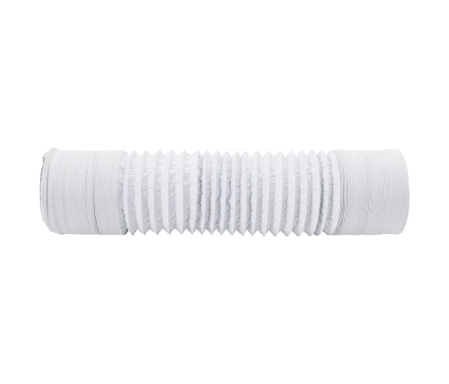 vidaXL ventilācijas kanāls, alumīnijs, 6 m, Ø15 cm, PVC