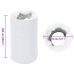 vidaXL ventilācijas kanāls, alumīnijs, 6 m, Ø15 cm, PVC