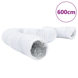 Ventilācijas Kanāls, Alumīnijs, 6 M, Ø20 Cm, Pvc Vidaxl
