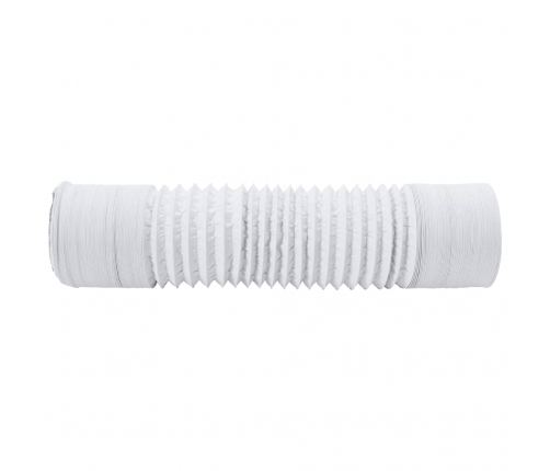 vidaXL ventilācijas kanāls, alumīnijs, 6 m, Ø20 cm, PVC