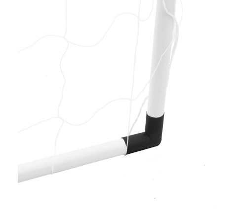 vidaXL bērnu futbola vārti ar mērķēšanas sienu un bumbu, 182x62x118 cm
