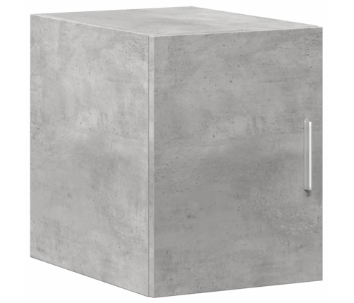 vidaXL skapis, betona pelēks, 30x42,5x225 cm, inženierijas koks