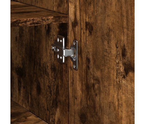 vidaXL skapis, ozolkoka krāsā, 45x42,5x225 cm, inženierijas koks