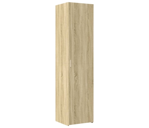 vidaXL augstais skapītis, ozolkoka, 45x42,5x185 cm, inženierijas koks