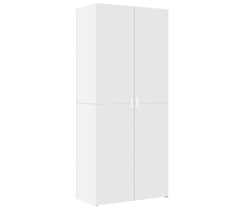 vidaXL augstais skapītis balts 80x42,5x185 inženierijas koks
