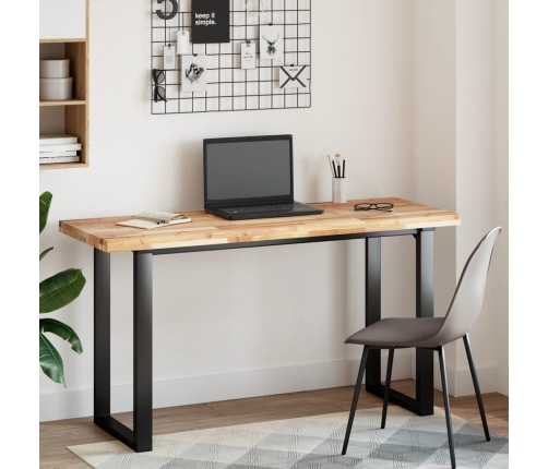 vidaXL galda virsma, 140x50x4 cm, taisnstūra, akācijas masīvkoks