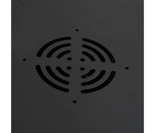 vidaXL 12U servera skapis, 19