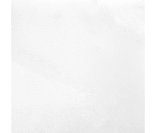 vidaXL atsperu gulta ar matraci, balta, 80x200 cm, mākslīgā āda